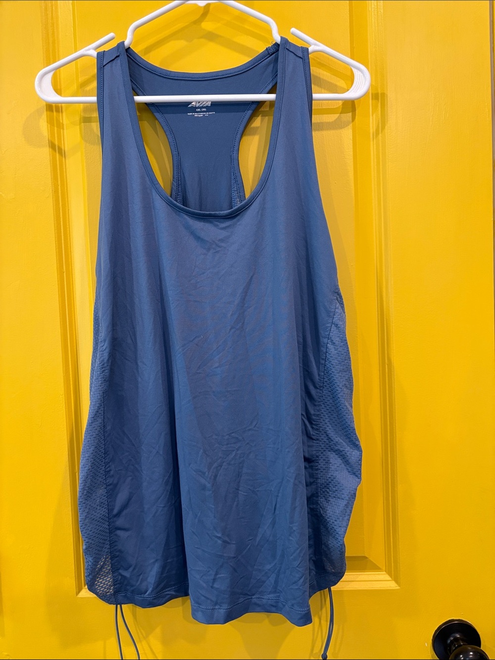 Avia Slate Blue Racerback Athletic Tank